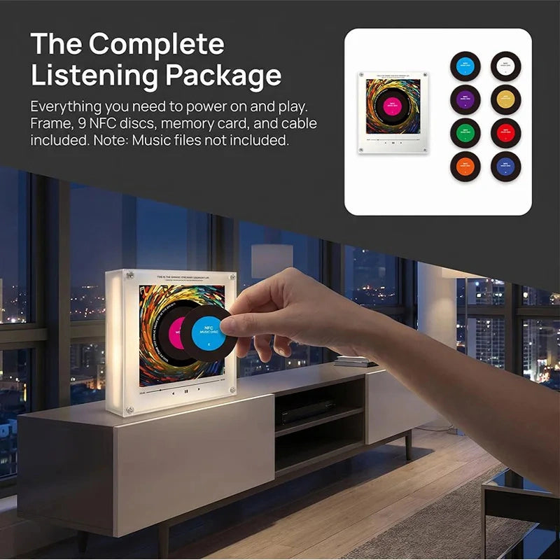 NFC Music Magnet – Tap-to-Play Fridge Music Player