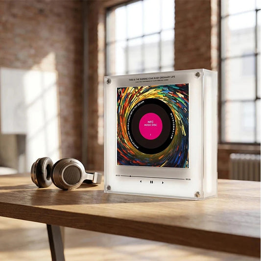 NFC Music Magnet – Tap-to-Play Fridge Music Player