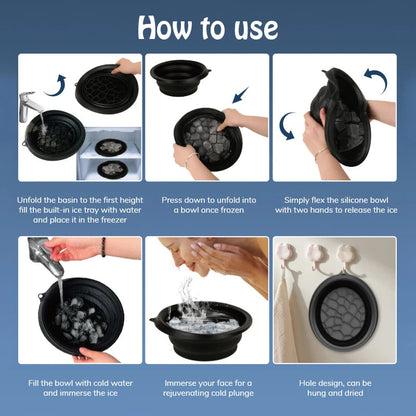 Facial Ice Bath Bowl – Ice Therapy Skin Tightening Beauty Tool