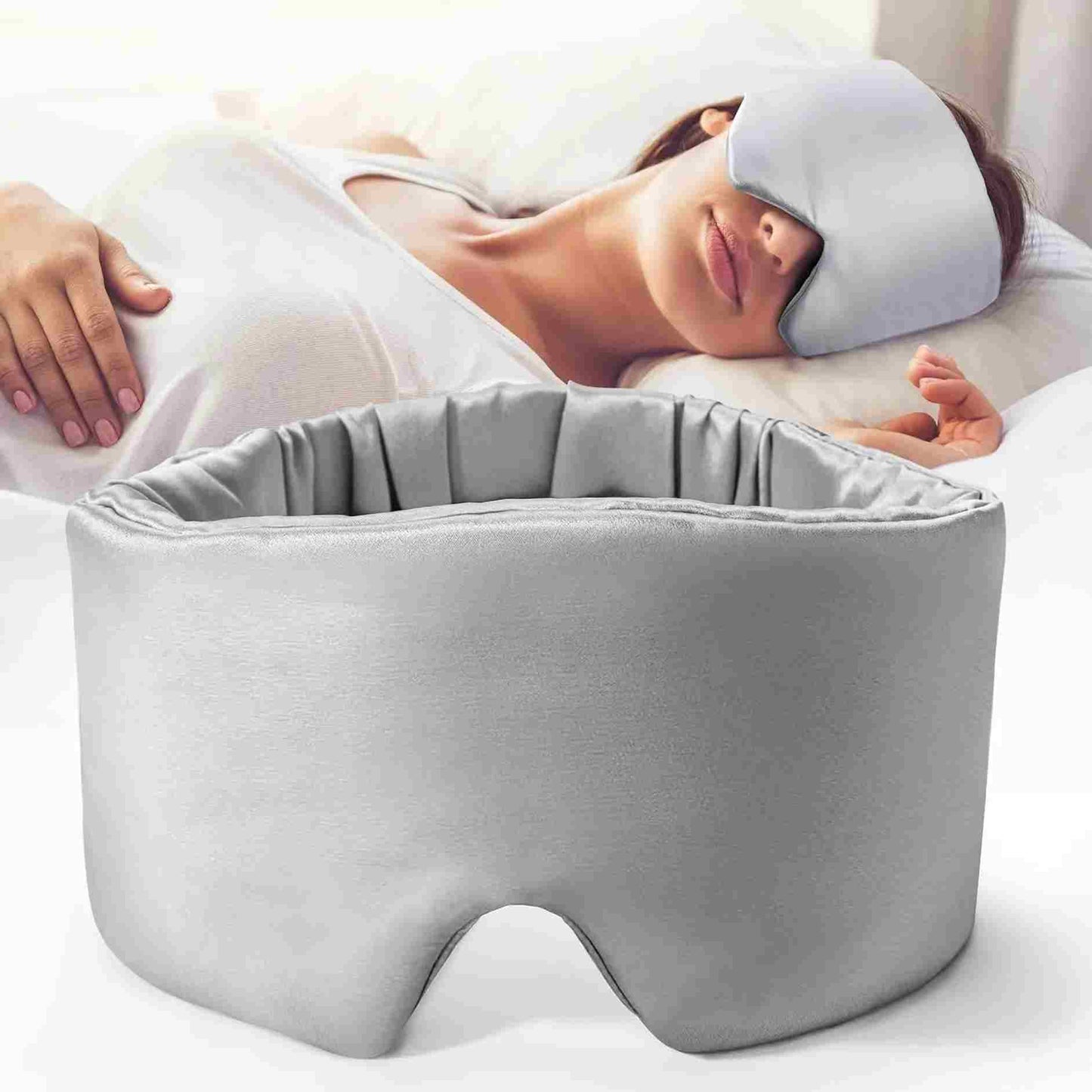 women lie on bed with grey product wear and bottom product big image 