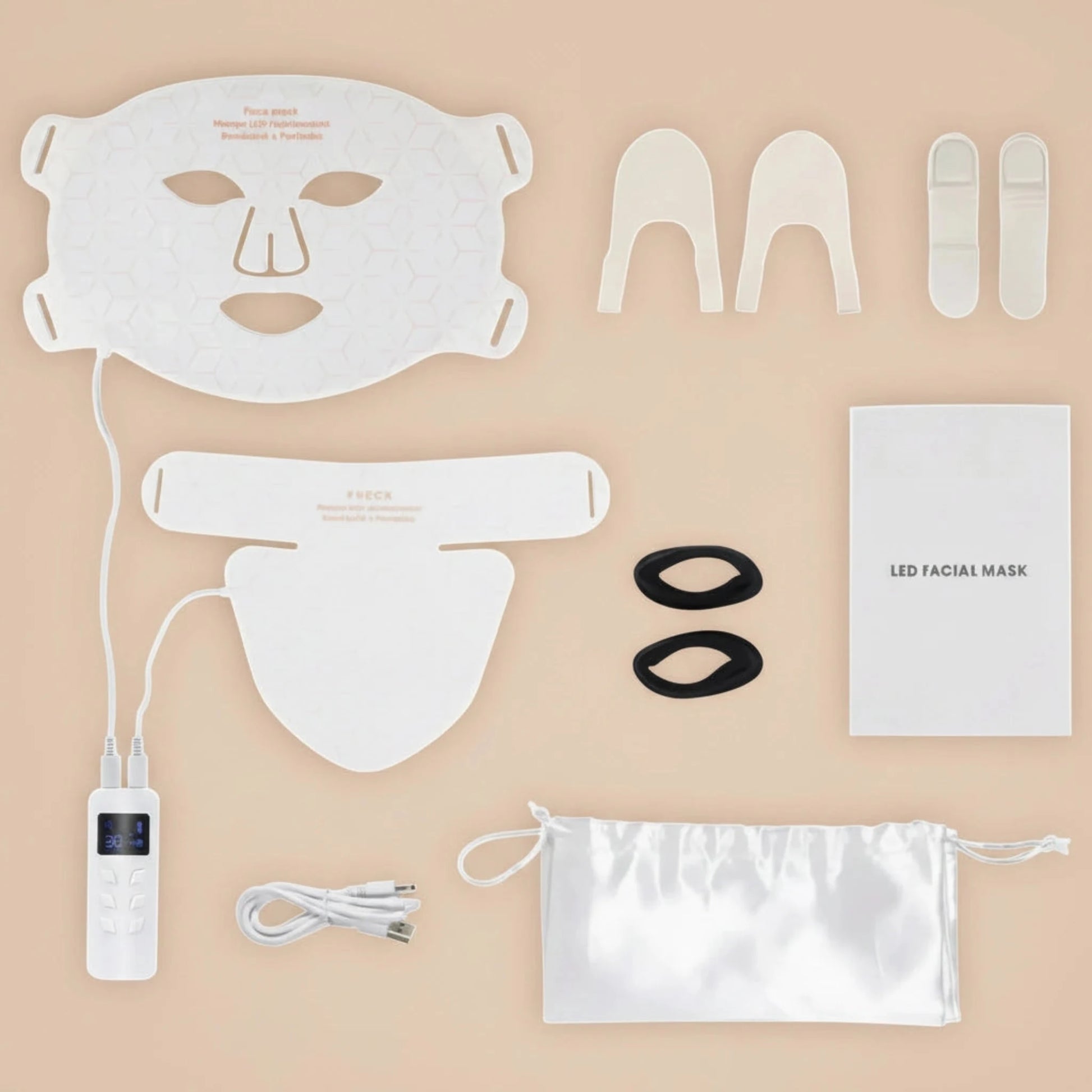 mask display with accessories