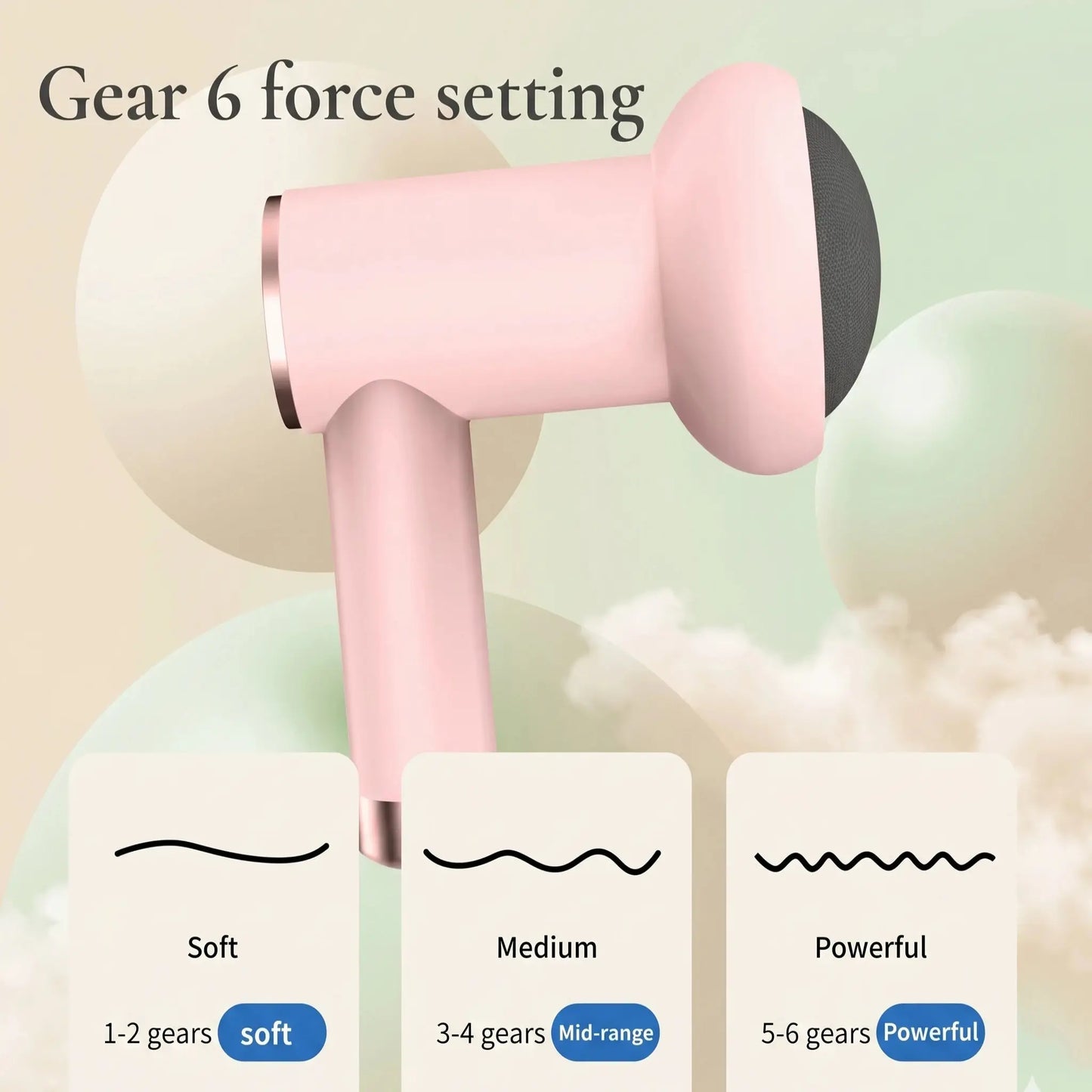 Percussion Massage Gun | Portable Handheld Massager for Muscles & Relaxation