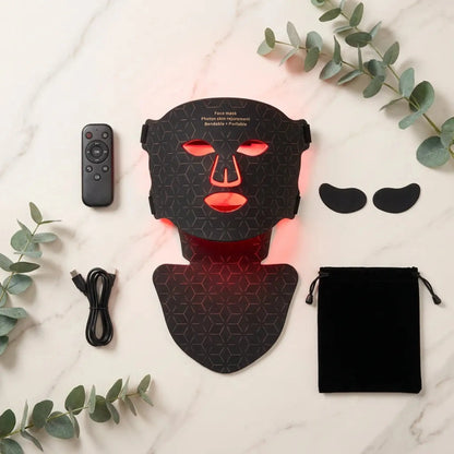 mask display with accessories