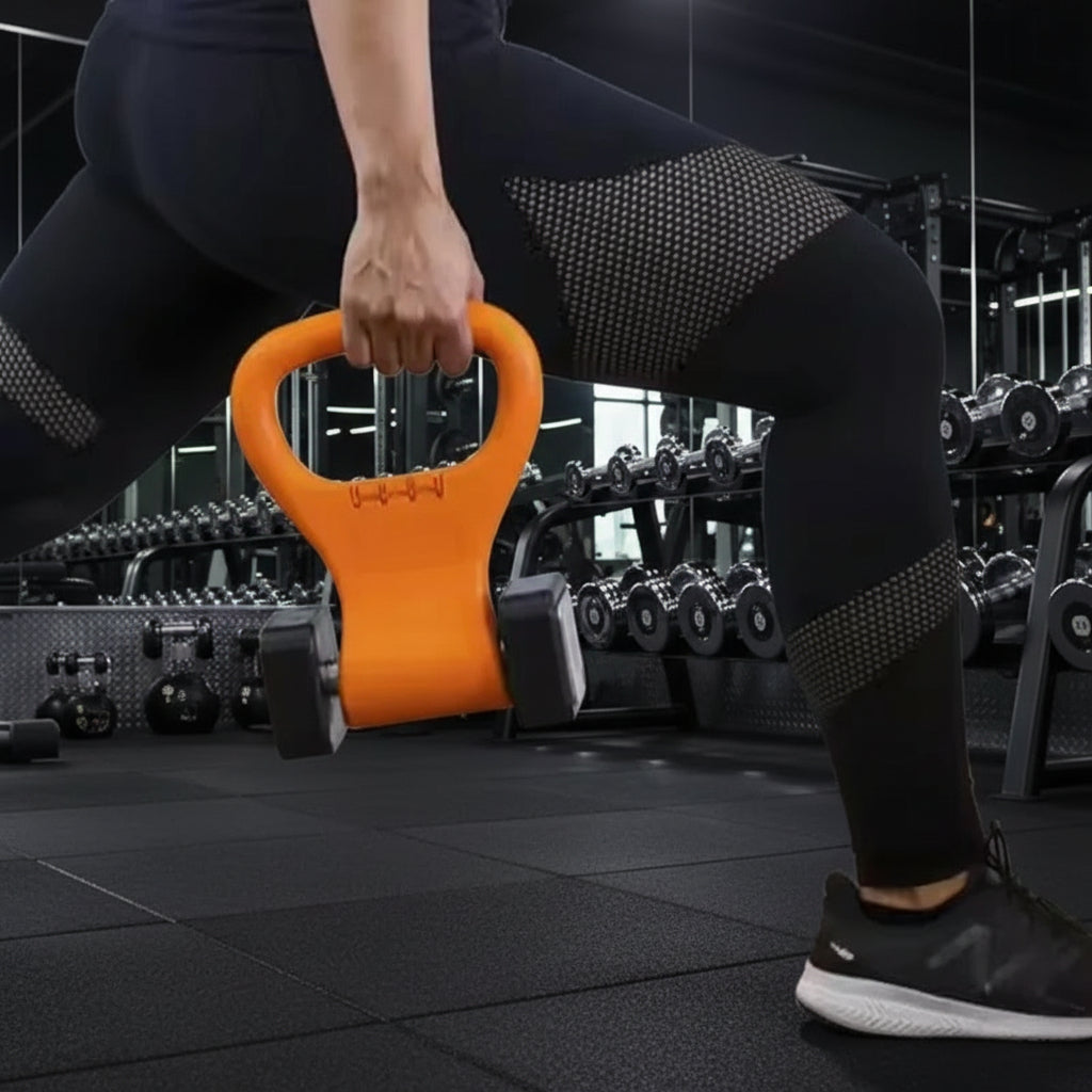 Kettlebell Grip Handle for Dumbbells – Convert Any Dumbbell Instantly