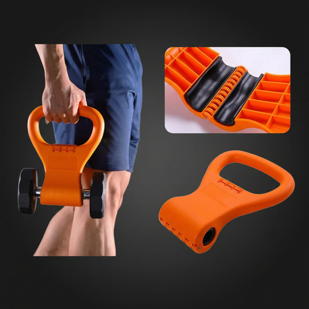 Orange knee push-up